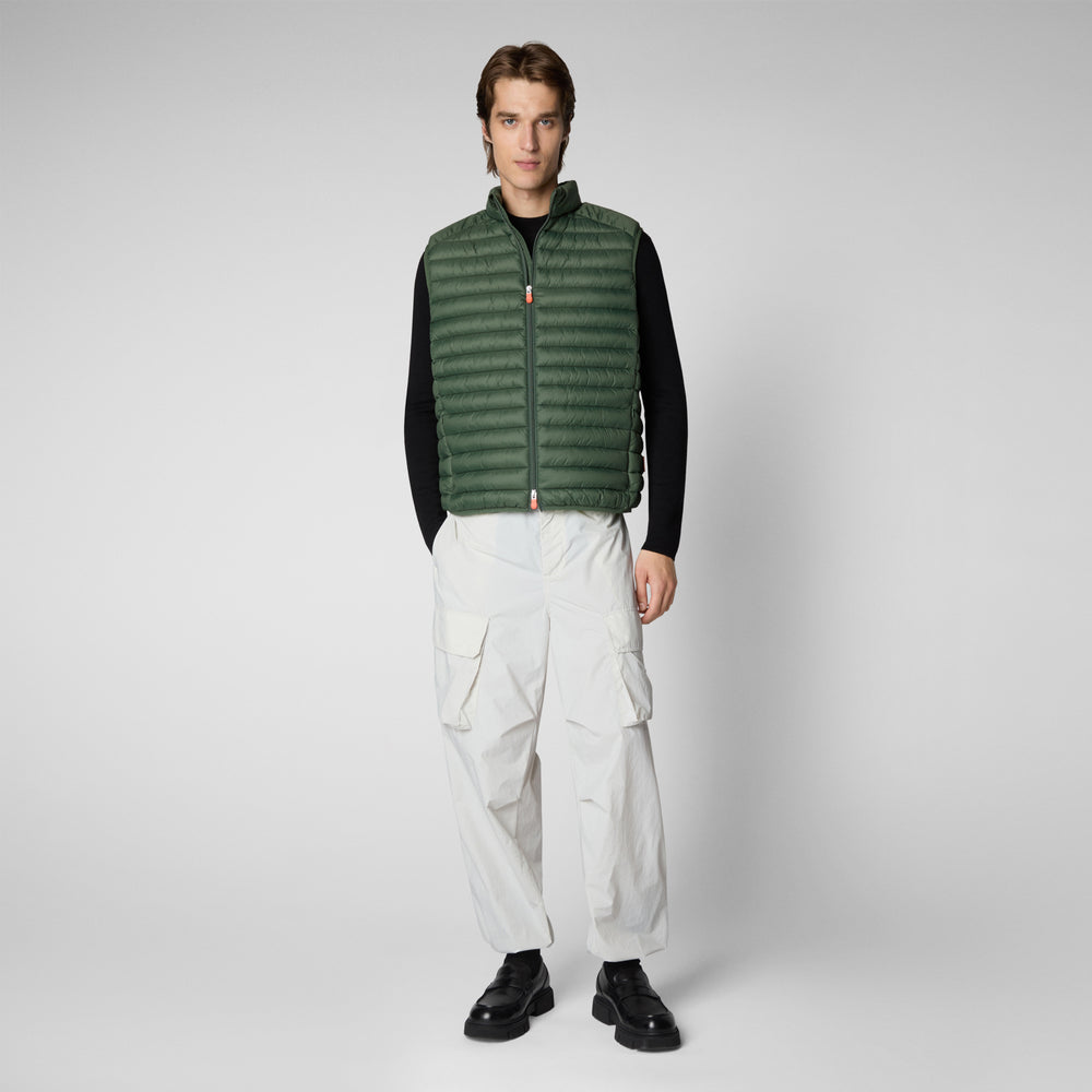 Save the duck GILET UOMO ADAM VERDE TIMO Negozi Online