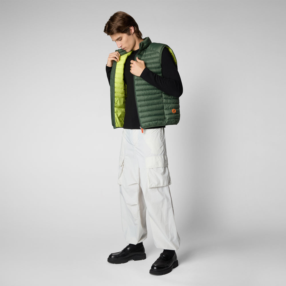 Save the duck GILET UOMO ADAM VERDE TIMO Negozi Online