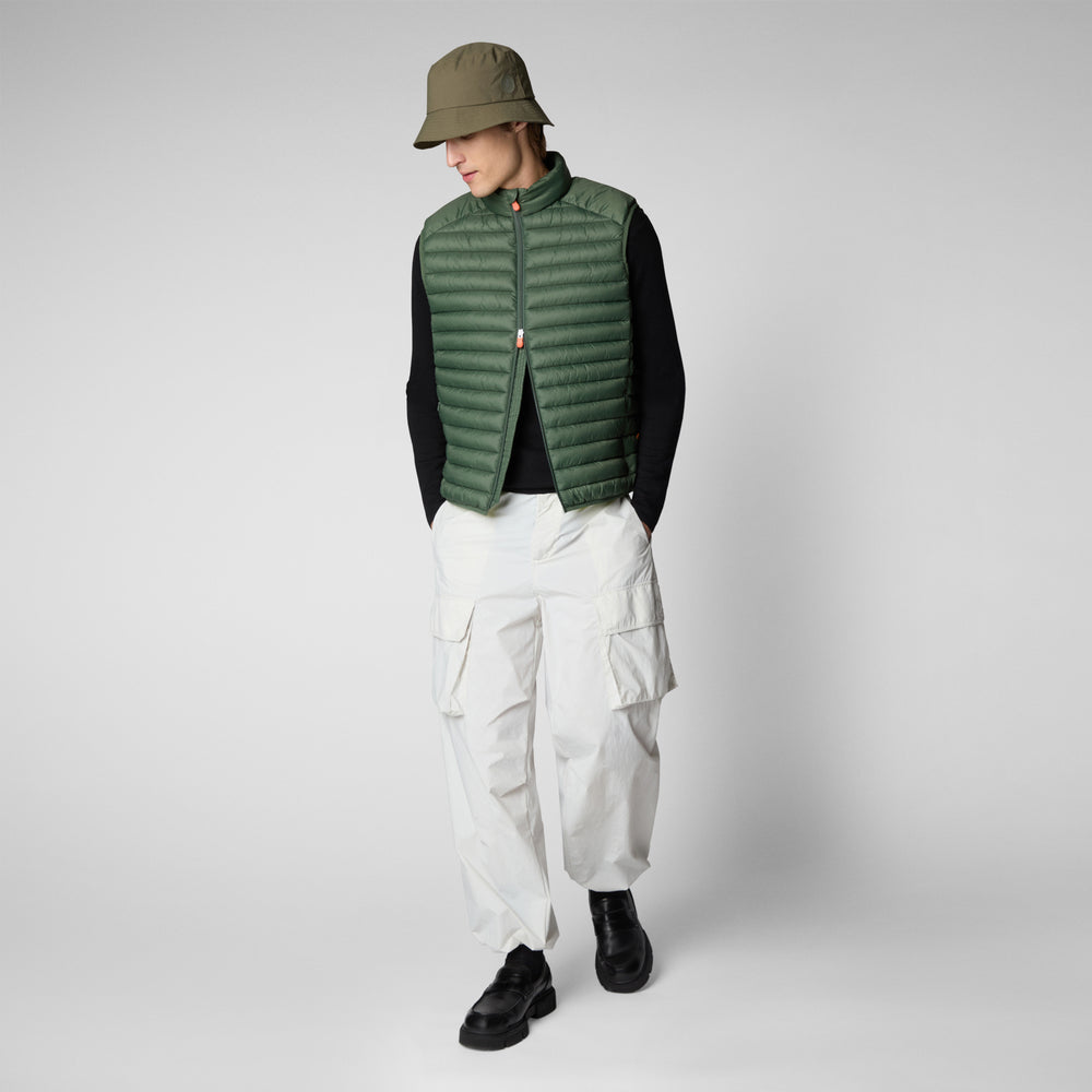 Save the duck GILET UOMO ADAM VERDE TIMO Negozi Online