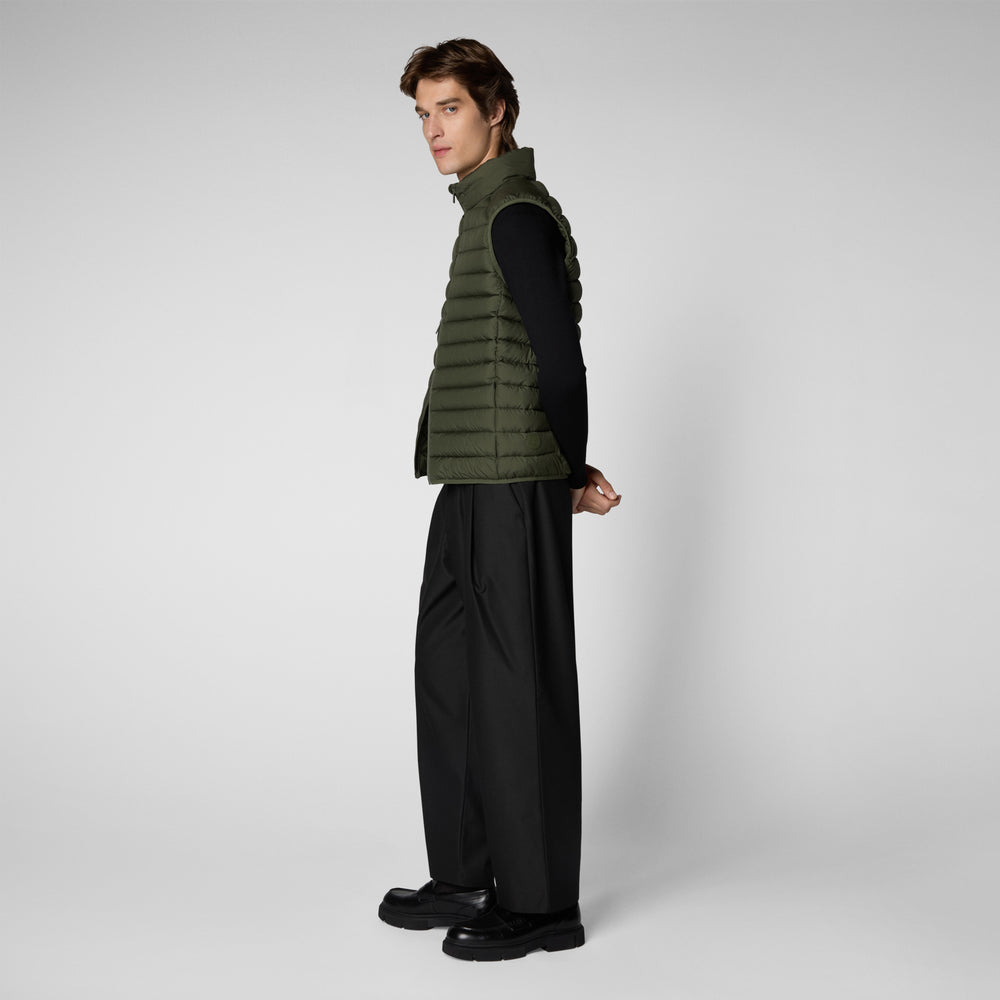 Save the duck GILET UOMO RHUS DUSTY OLIVE Promozione Limitata