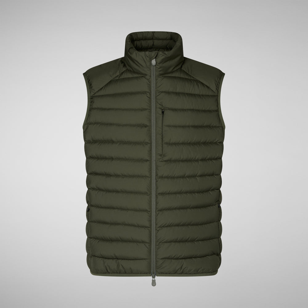 Save the duck GILET UOMO RHUS DUSTY OLIVE Promozione Limitata