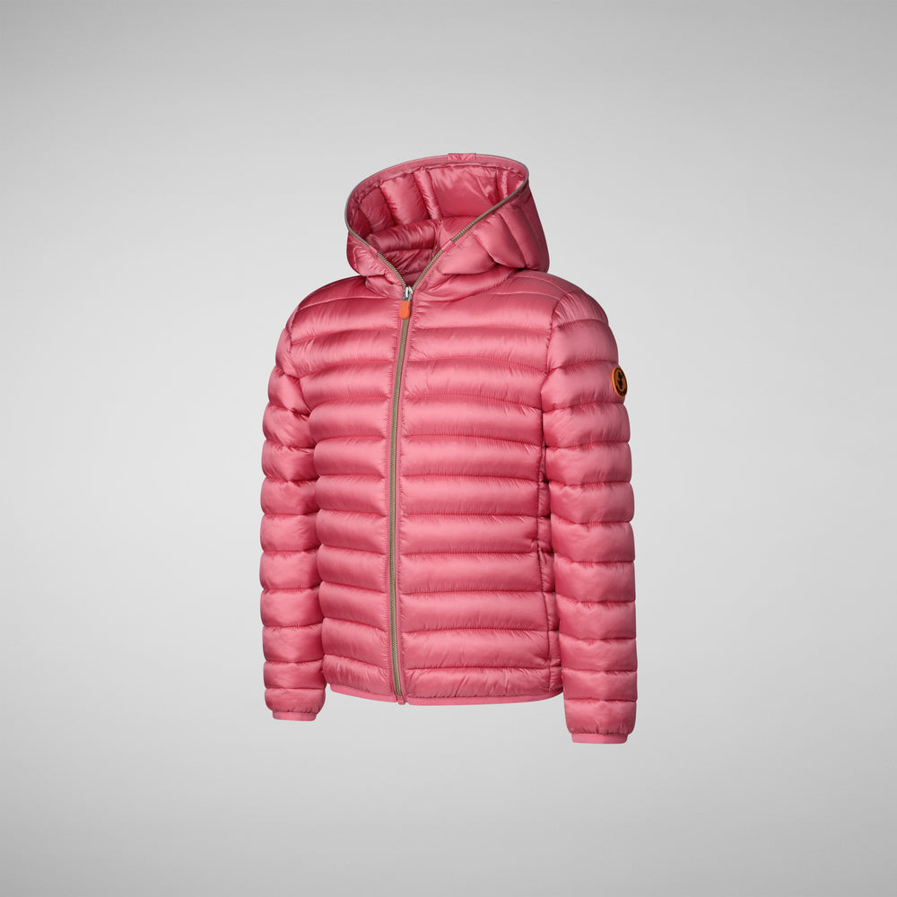 Save the duck PIUMINO ANIMAL FREE BAMBINA IRIS ROSA Sconto