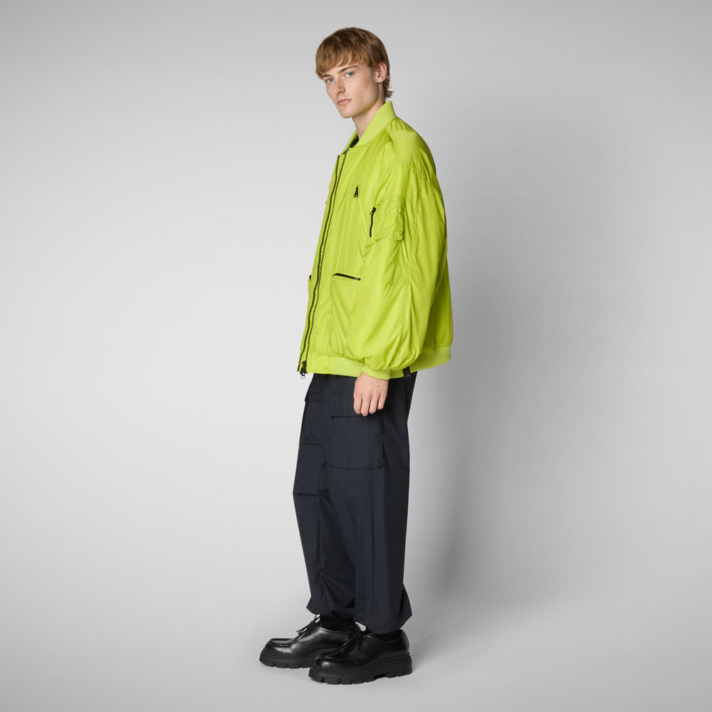 Save the duck Giacca bomber unisex Usher in verde lime In Saldo