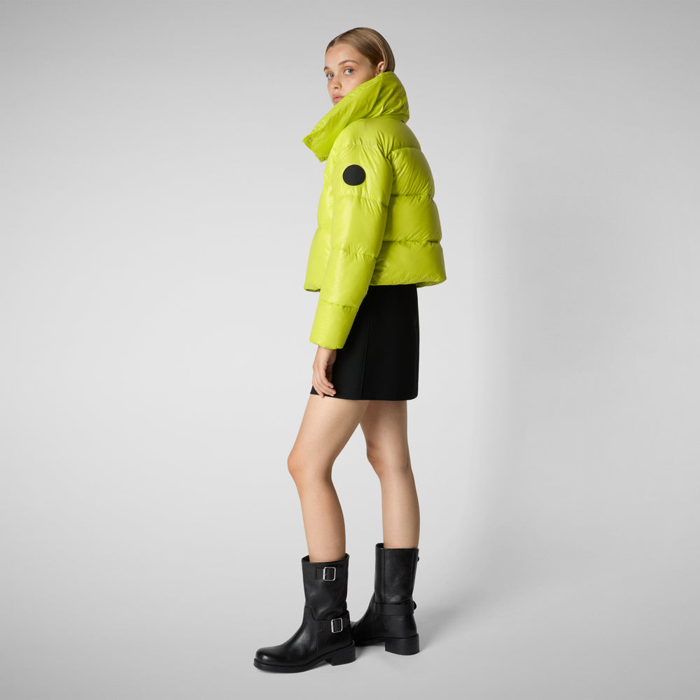 Save the duck GIACCA DONNA HEIDI VERDE LIME Italia