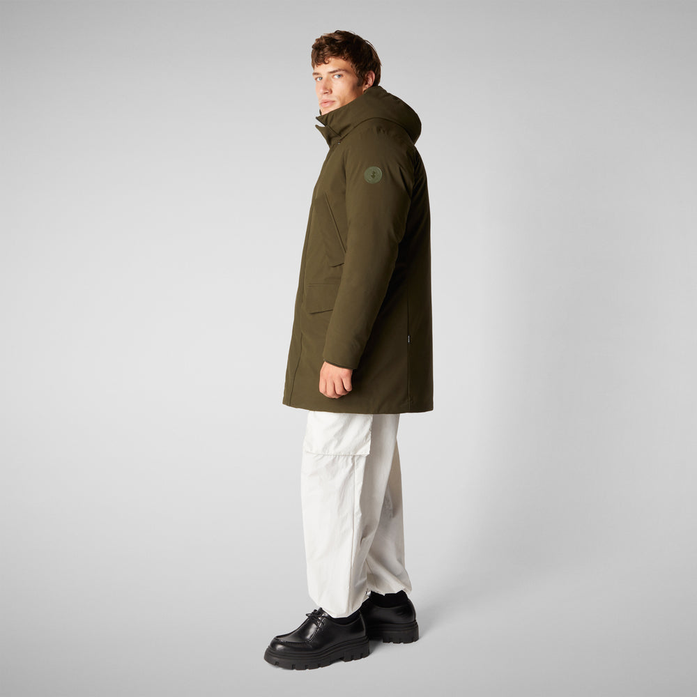 Save the duck PARKA UOMO WILSON IN LAND GREEN Online