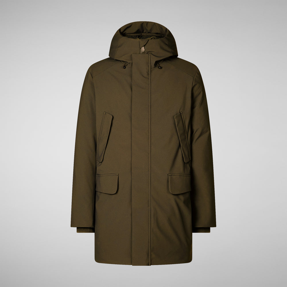 Save the duck PARKA UOMO WILSON IN LAND GREEN Online