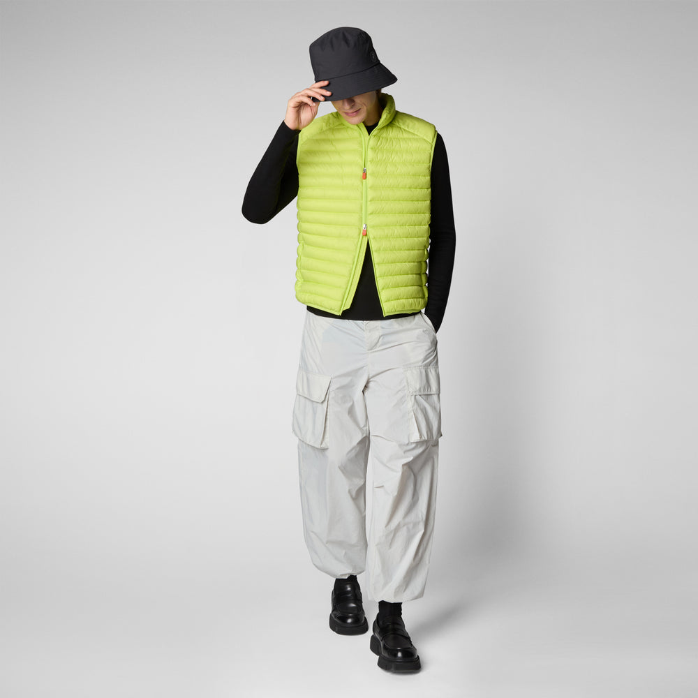 Save the duck GILET UOMO ADAM IN LICHEN GREEN In Vendita