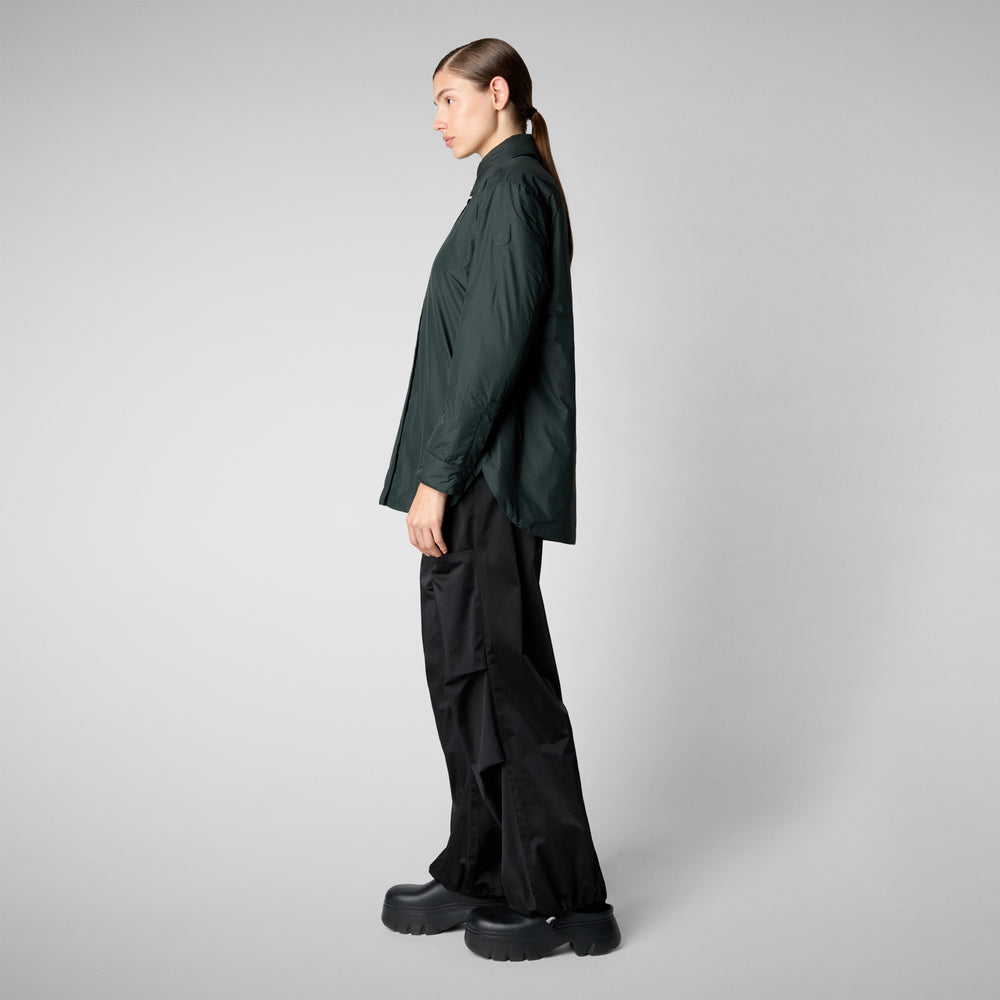 Save the duck GIACCA DONNA AMARILLIS VERDE NERO Vendita