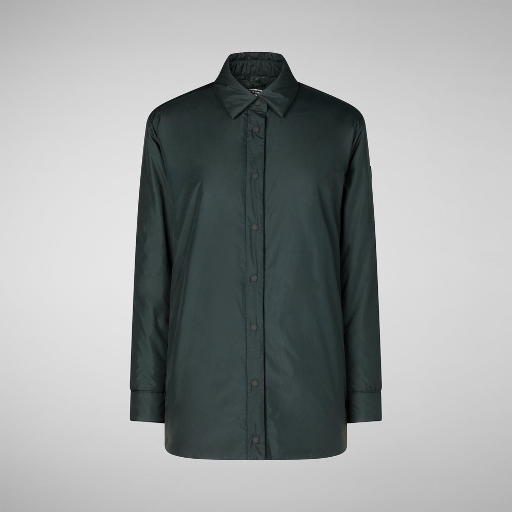 Save the duck GIACCA DONNA AMARILLIS VERDE NERO Vendita