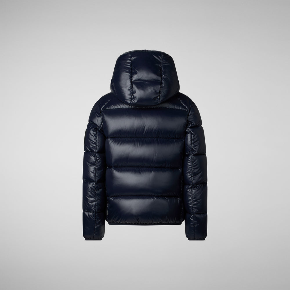 Save the duck PIUMINO ANIMAL FREE BAMBINO ARTIE BLU NERO Consegna Veloce