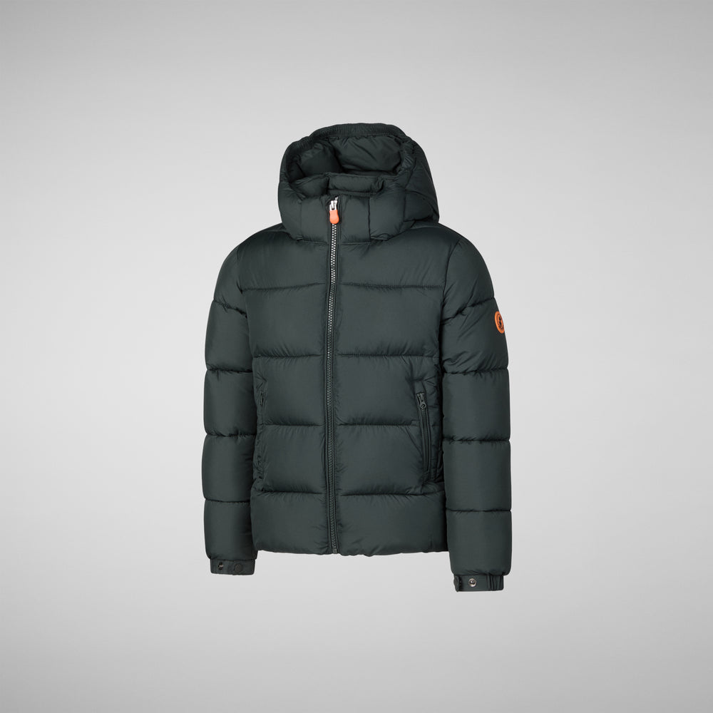 Save the duck PIUMINO ANIMAL FREE BAMBINO FOSTER VERDE NERO Fino Al -60%