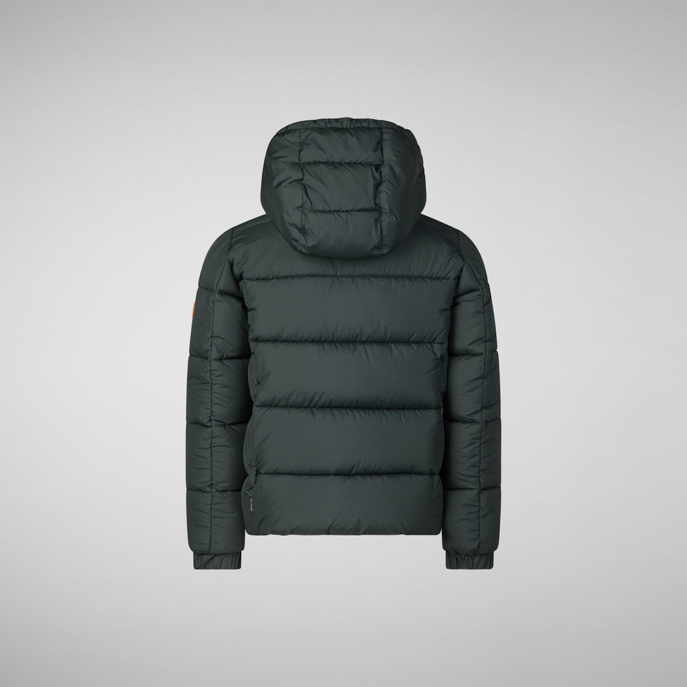 Save the duck PIUMINO ANIMAL FREE BAMBINO FOSTER VERDE NERO Fino Al -60%