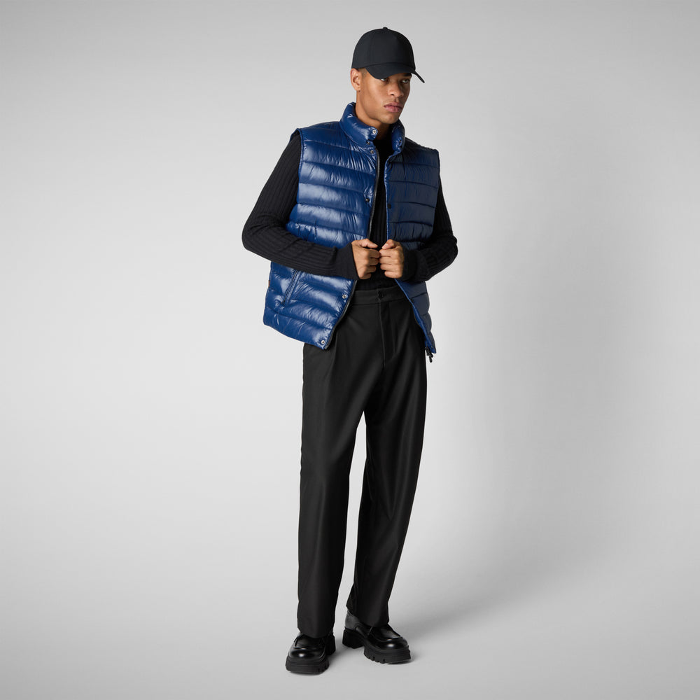 Save the duck GILET UOMO GRIFFIN INK BLU Sottocosto