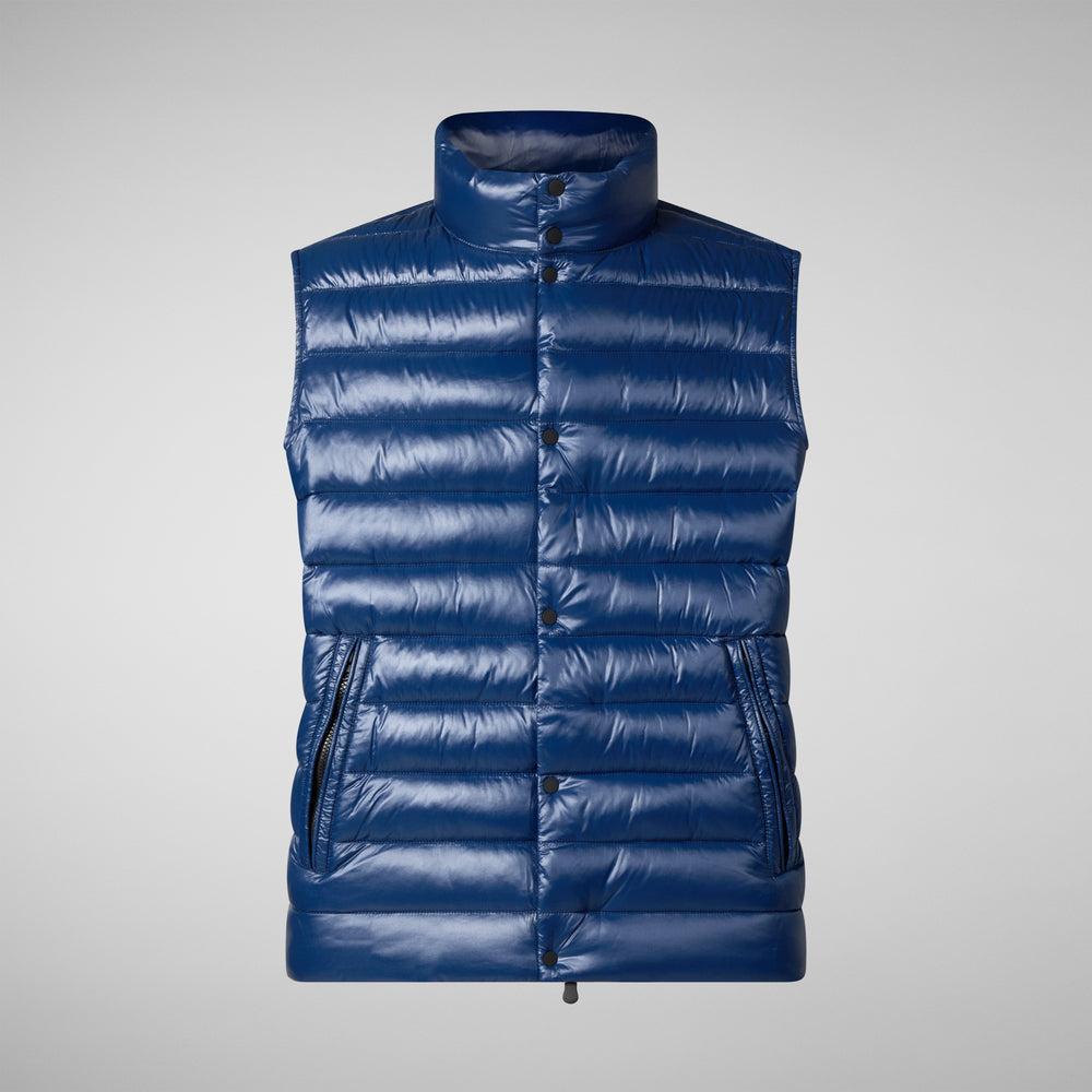 Save the duck GILET UOMO GRIFFIN INK BLU Sottocosto