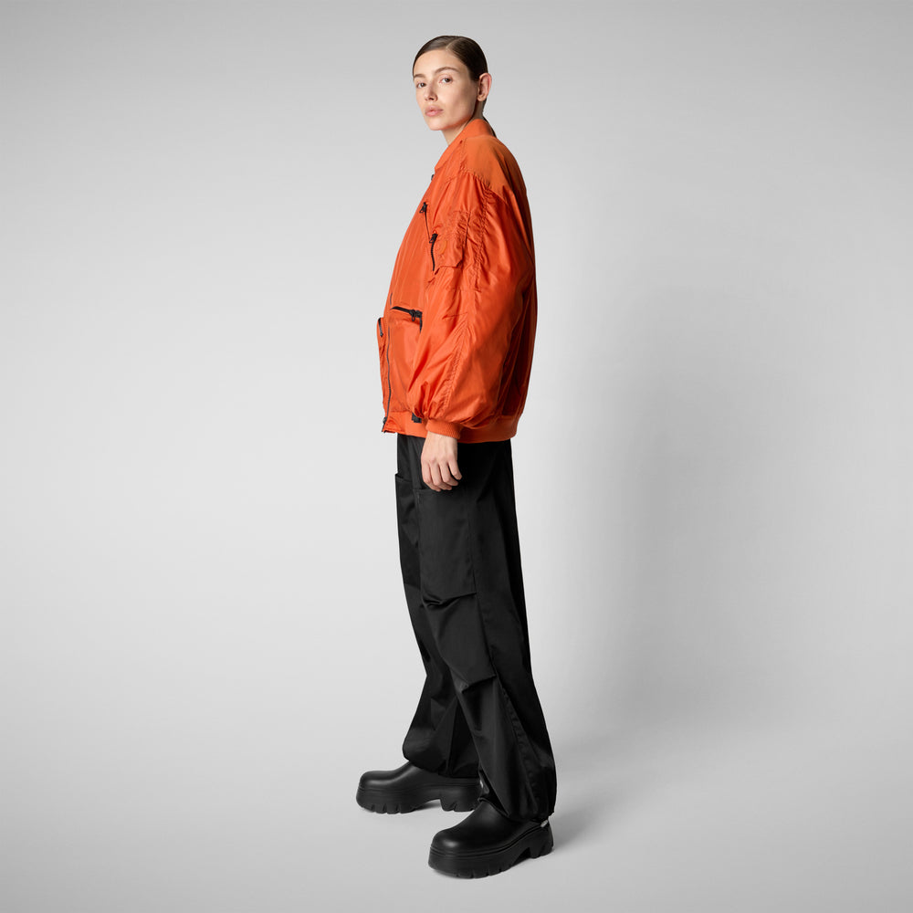 Save the duck Giacca bomber unisex Usher arancione Offerta