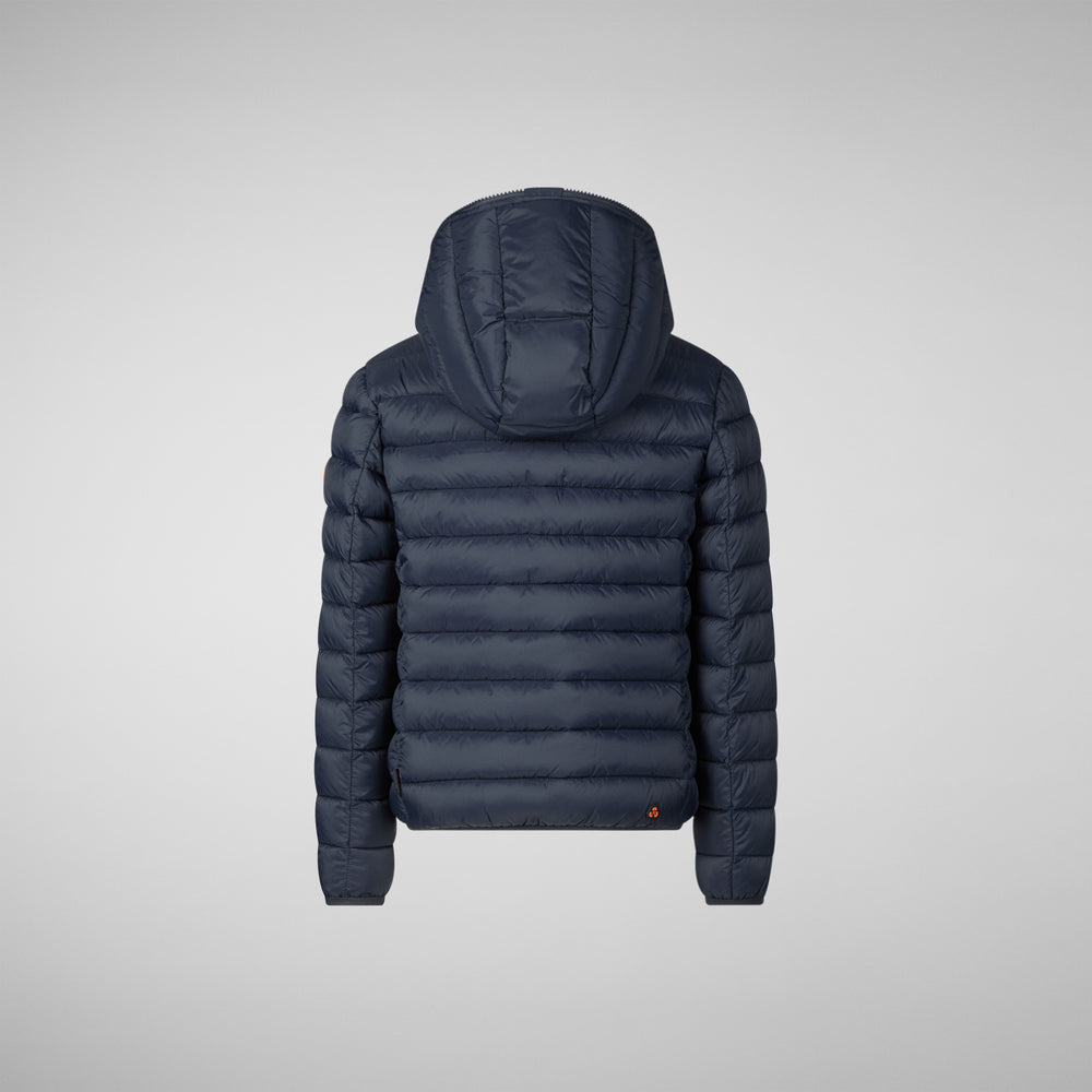 Save the duck PIUMINO ANIMAL FREE BAMBINA LECI BLU NERO Vendita Calda