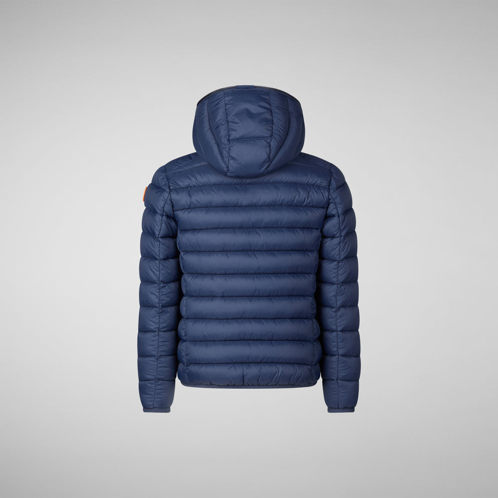 Save the duck PIUMINO ANIMAL FREE BAMBINA LILY BLU NAVY Saldi Di Fabbrica