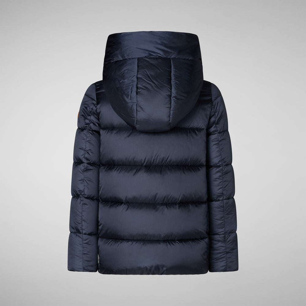 Save the duck PIUMINO ANIMAL FREE BAMBINA GRACIE BLU NERO Vendite Flash
