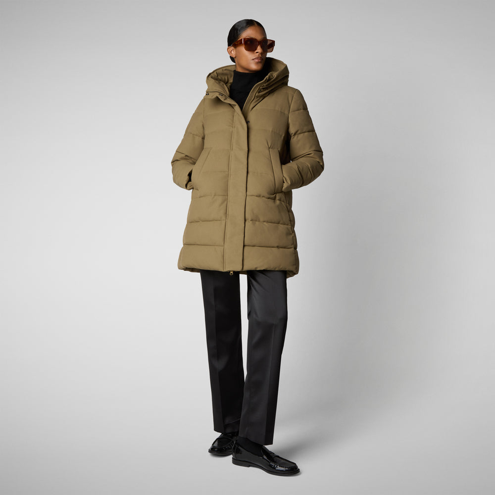 Save the duck CAPPOTTO CON CAPPUCCIO TATIANA VERDE MUSCHIO Nuova