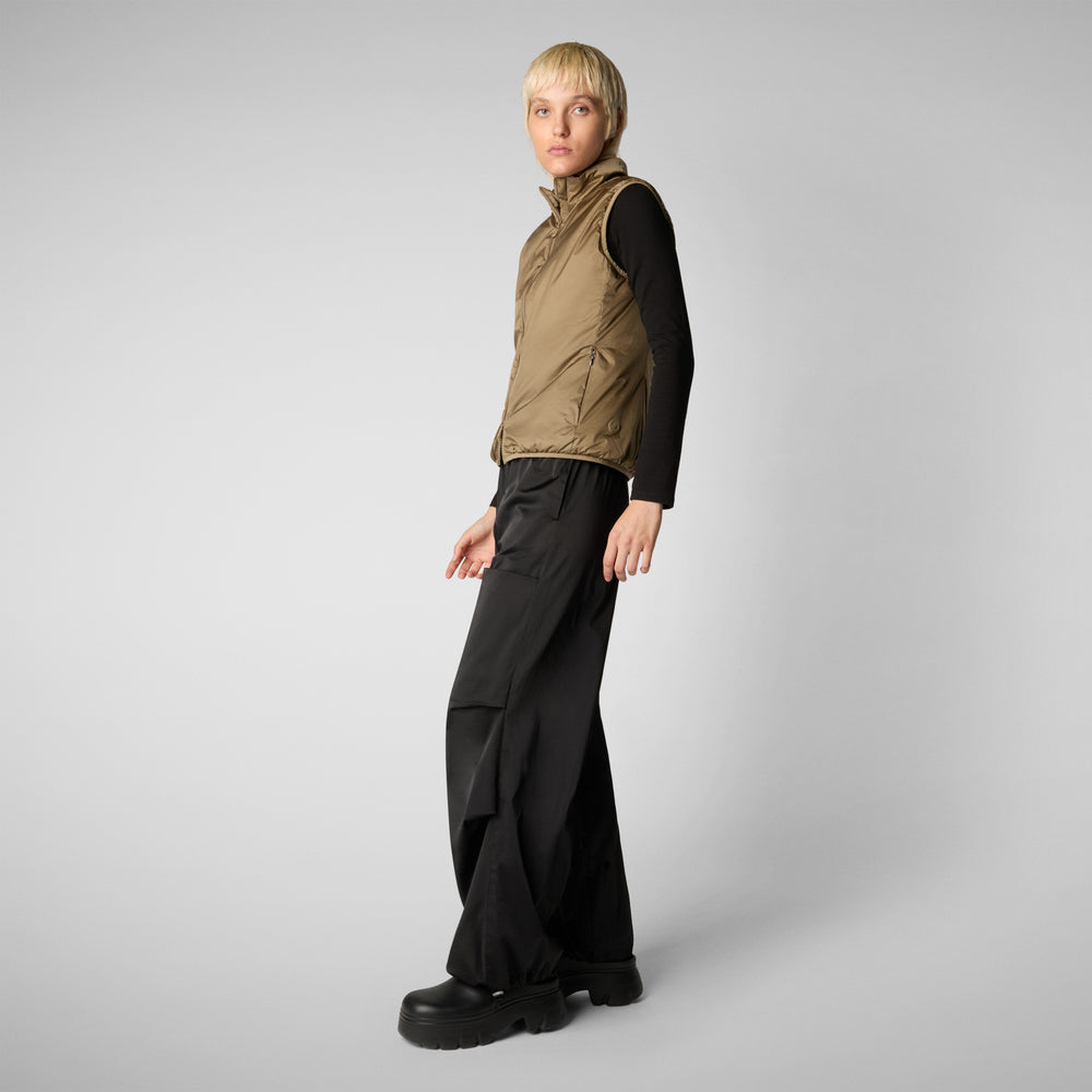 Save the duck GILET DONNA EUDY VERDE MUSCHIO Moda