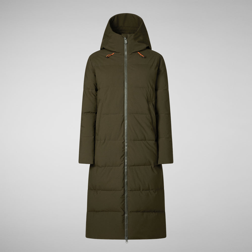 Save the duck PARKA DONNA MISSY VERDE TERRA Qualità