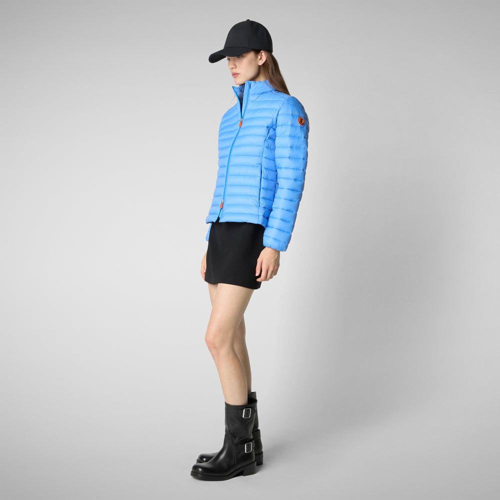 Save the duck GIACCA DONNA CARLY BLU CERULEO Affare Del Giorno