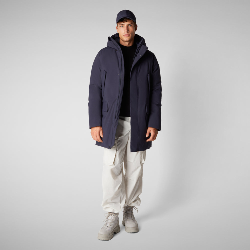 Save the duck PARKA UOMO WILSON IN NAVY BLUE In Vendita