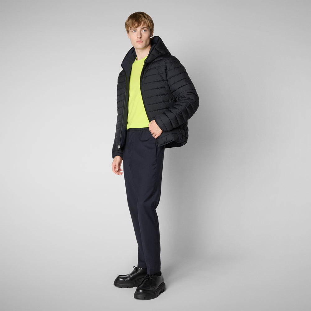 Save the duck MAN'S ANIMAL FREE PUFFER EZRA BLU NERO Offerte