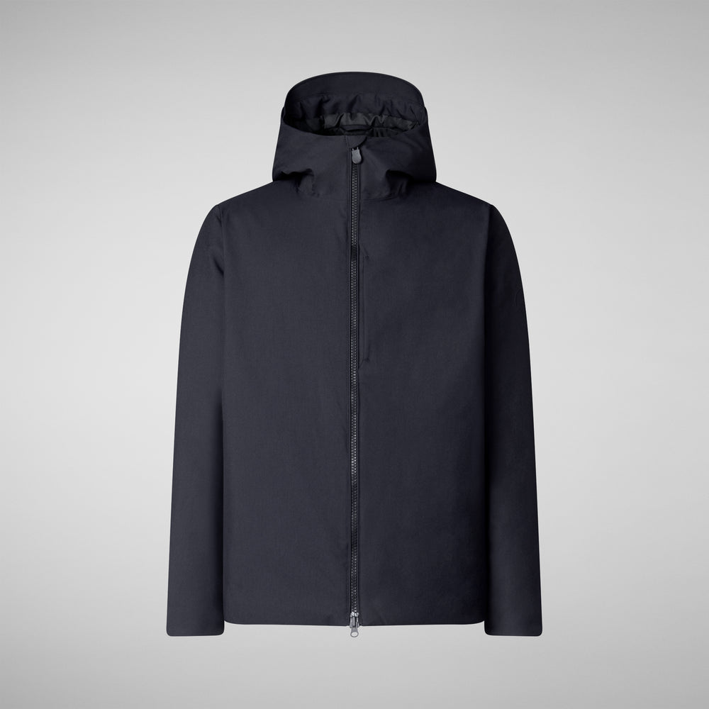 Save the duck PIUMINO ANIMAL FREE CON CAPPUCCIO UOMO BARNABY BLU NERO Hotsell