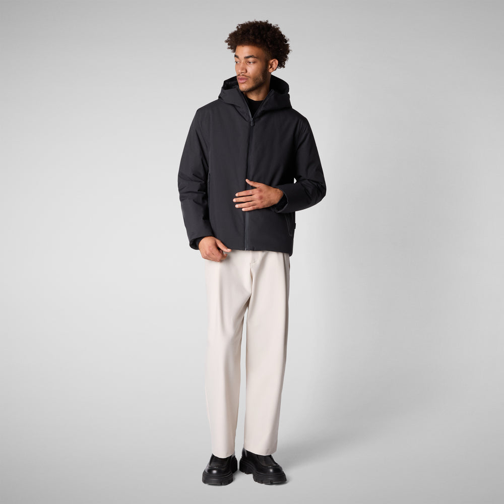 Save the duck GIACCA UOMO FLYNN BLU NERO