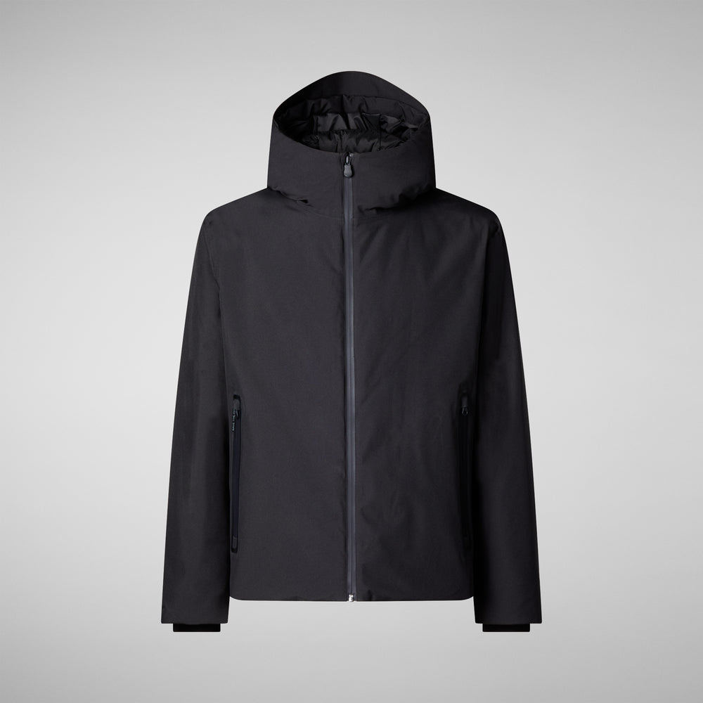 Save the duck GIACCA UOMO FLYNN BLU NERO Saldi Di Fabbrica
