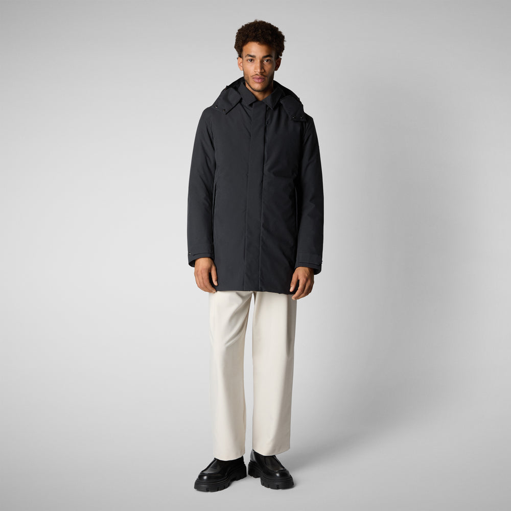 Save the duck CAPPOTTO UOMO NESTOR BLU NERO