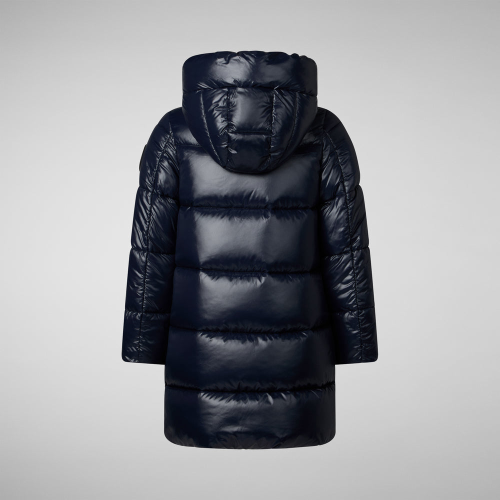 Save the duck PIUMINO ANIMAL FREE BAMBINA MILLIE BLU NERO Italia
