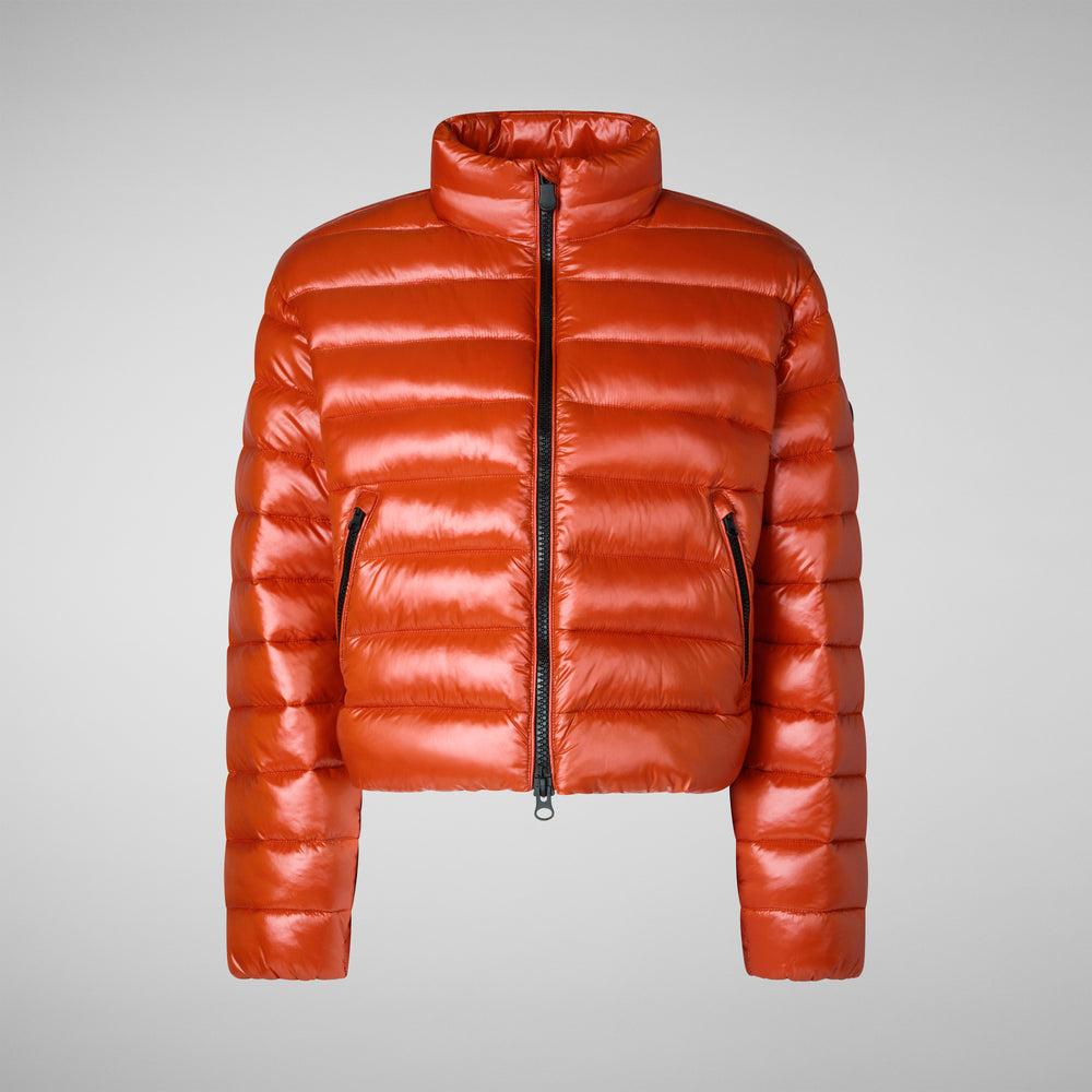 Save the duck PIUMINO ANIMAL FREE DONNA MYRA ARANCIONE Promozione