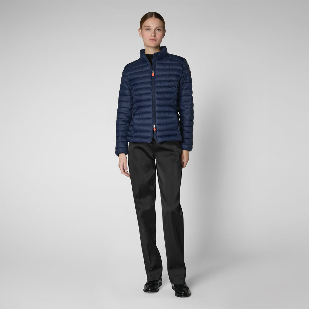 Save the duck Piumino animal free donna Carly blu navy