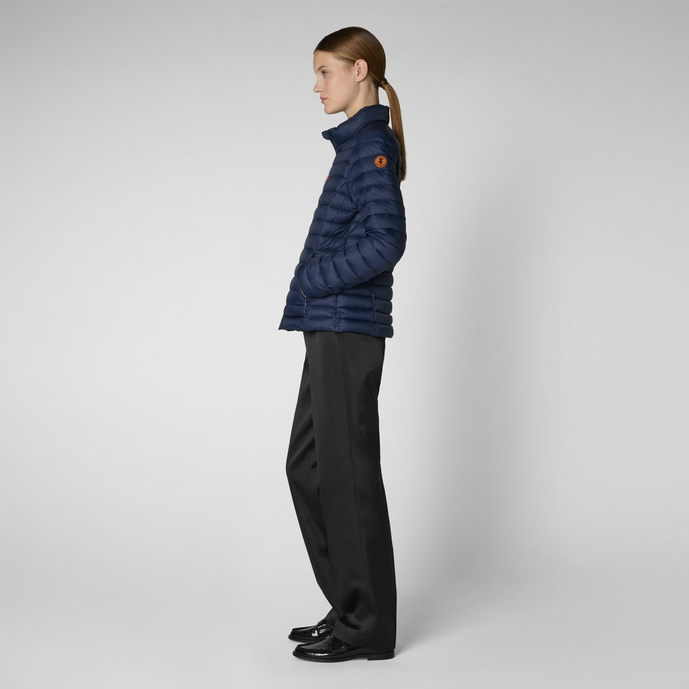 Save the duck Piumino animal free donna Carly blu navy Qualità Garantita
