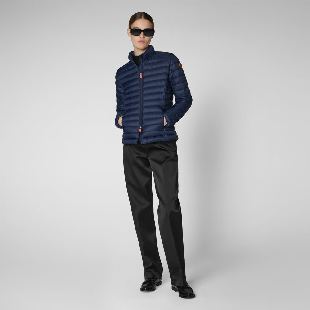 Save the duck Piumino animal free donna Carly blu navy Qualità Garantita