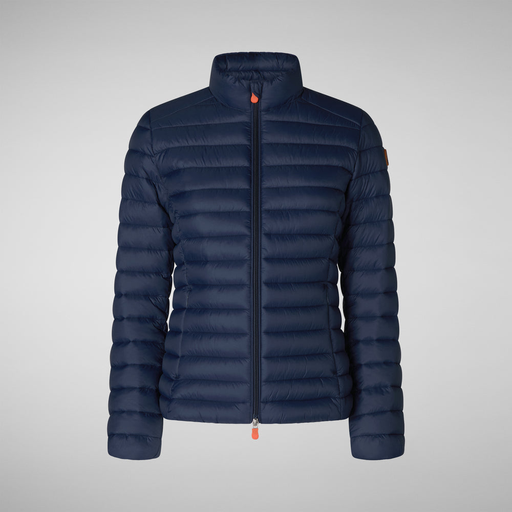 Save the duck Piumino animal free donna Carly blu navy Qualità Garantita