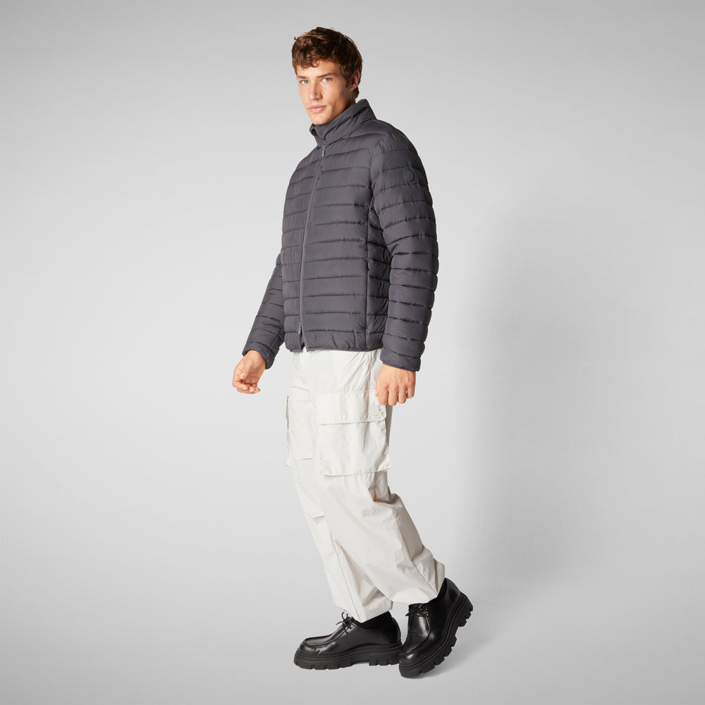 Save the duck GIACCA UOMO ERION IN GREY NERO Economico