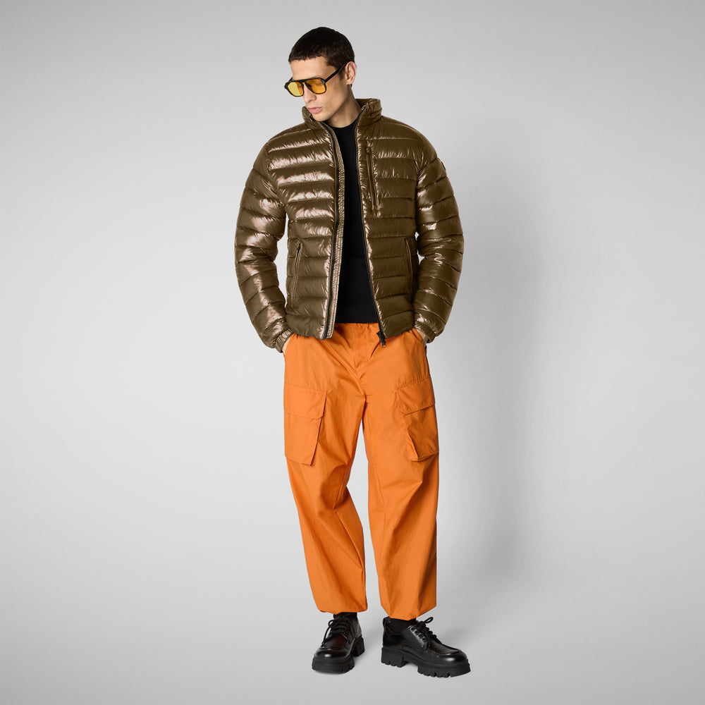 Save the duck GIACCA UOMO HOLDEN IN BARK GREEN Outlet