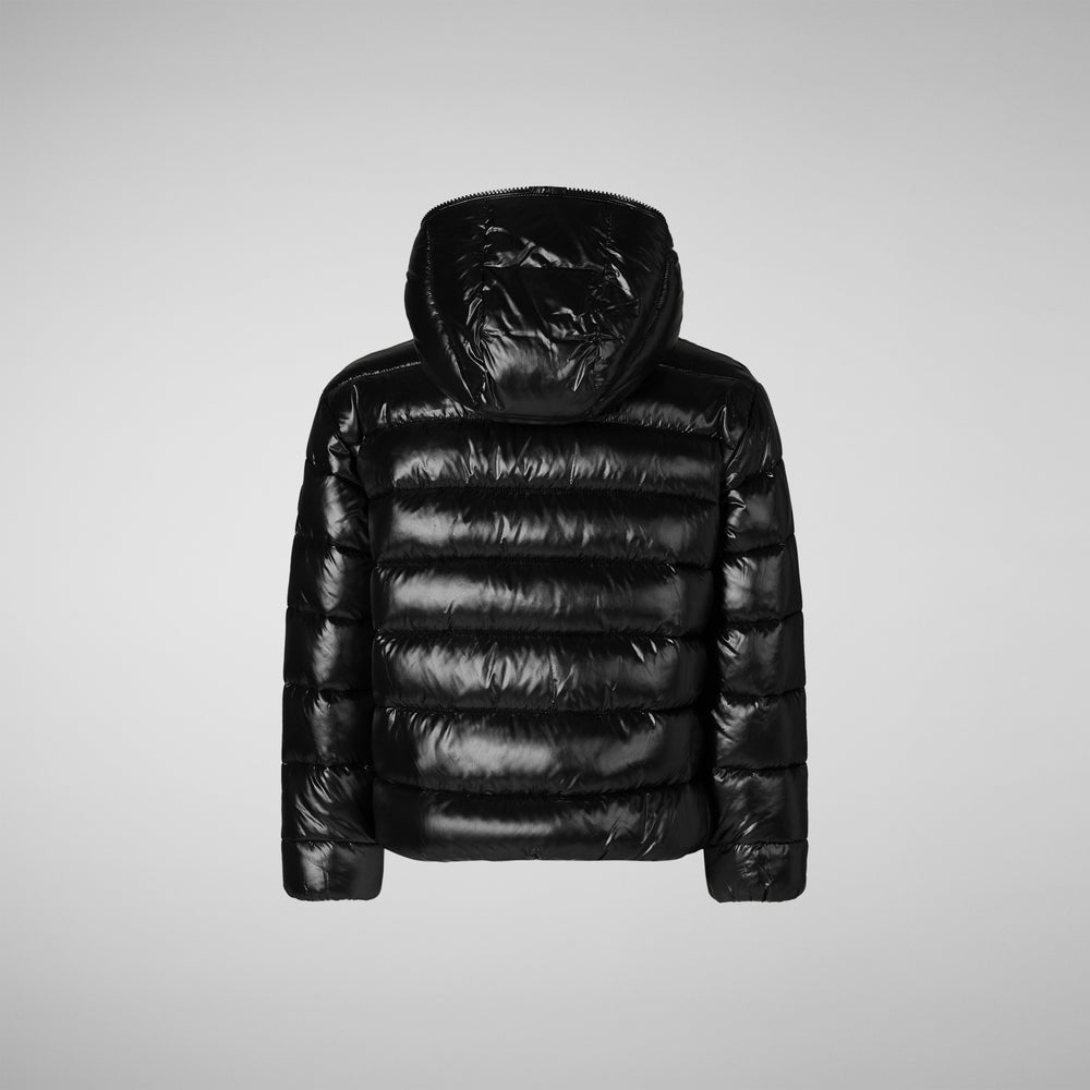 Save the duck BOMBER CON CAPPUCCIO BAMBINA IMARA NERO Offerte