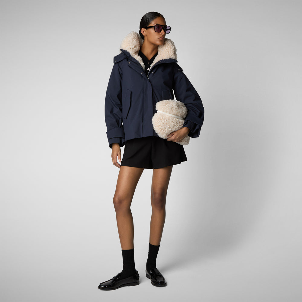 Save the duck giacca donna DONNA ORIANE BLU NERO In Saldo