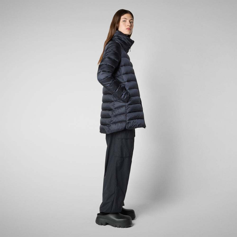 Save the duck PIUMINO ANIMAL FREE DONNA LYDIA BLU NERO Moda