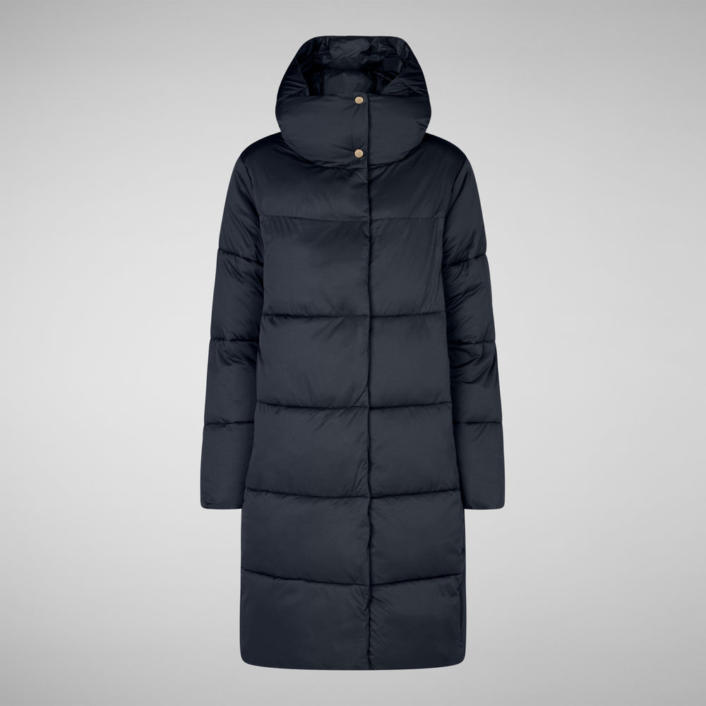 Save the duck PIUMINO ANIMAL FREE DONNA SIBYL BLU NERO 2025