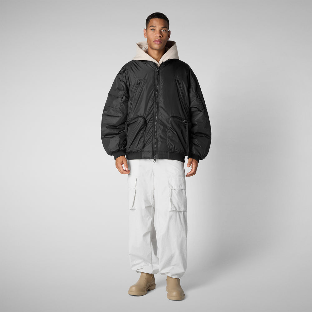 Save the duck Giacca bomber unisex Usher nero Soddisfazione Garantita