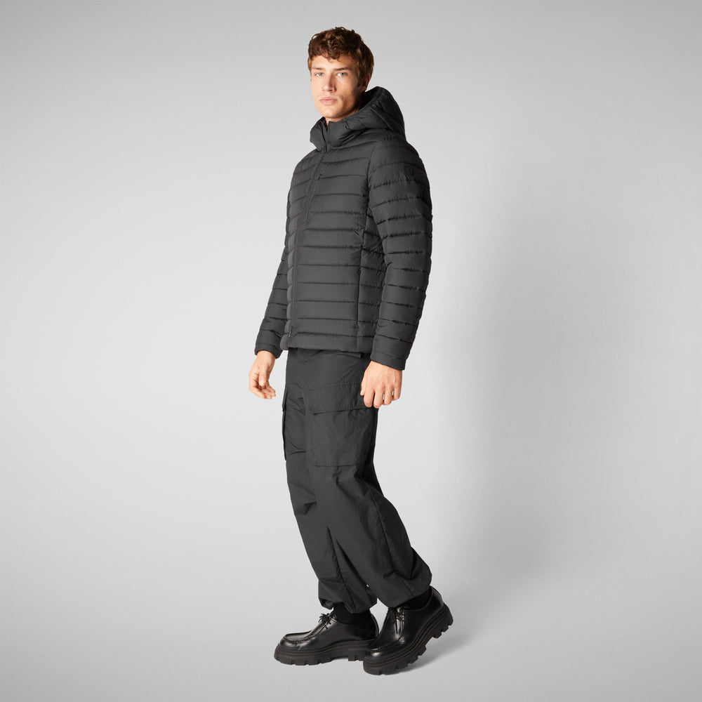 Save the duck PIUMINO UOMO JUNCUS NERO Promozione Limitata