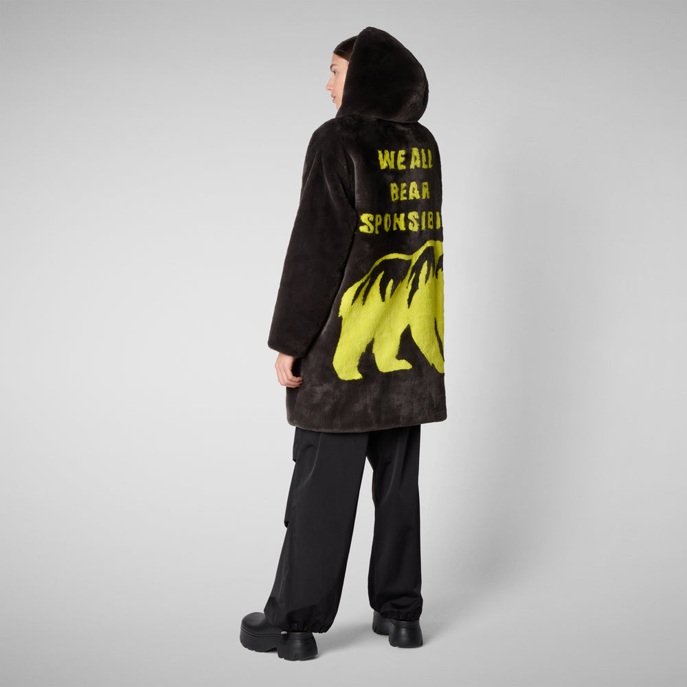 Save the duck GIACCA DONNA KALA MARRONE NERO Offerta