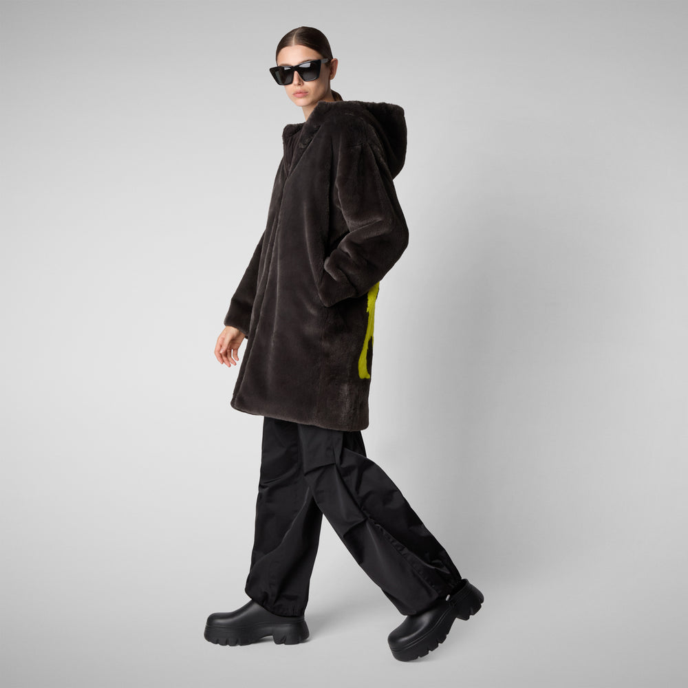 Save the duck GIACCA DONNA KALA MARRONE NERO Offerta