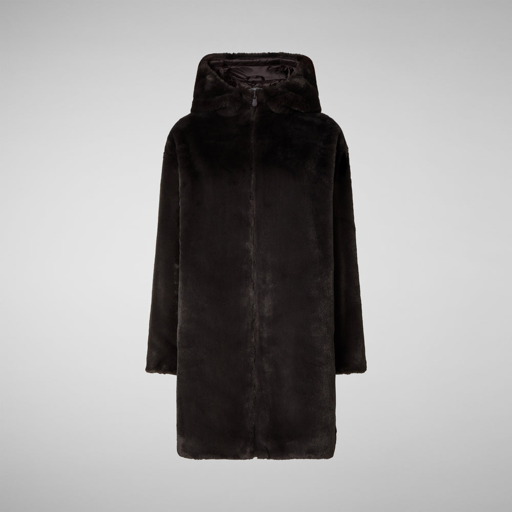 Save the duck GIACCA DONNA KALA MARRONE NERO Offerta