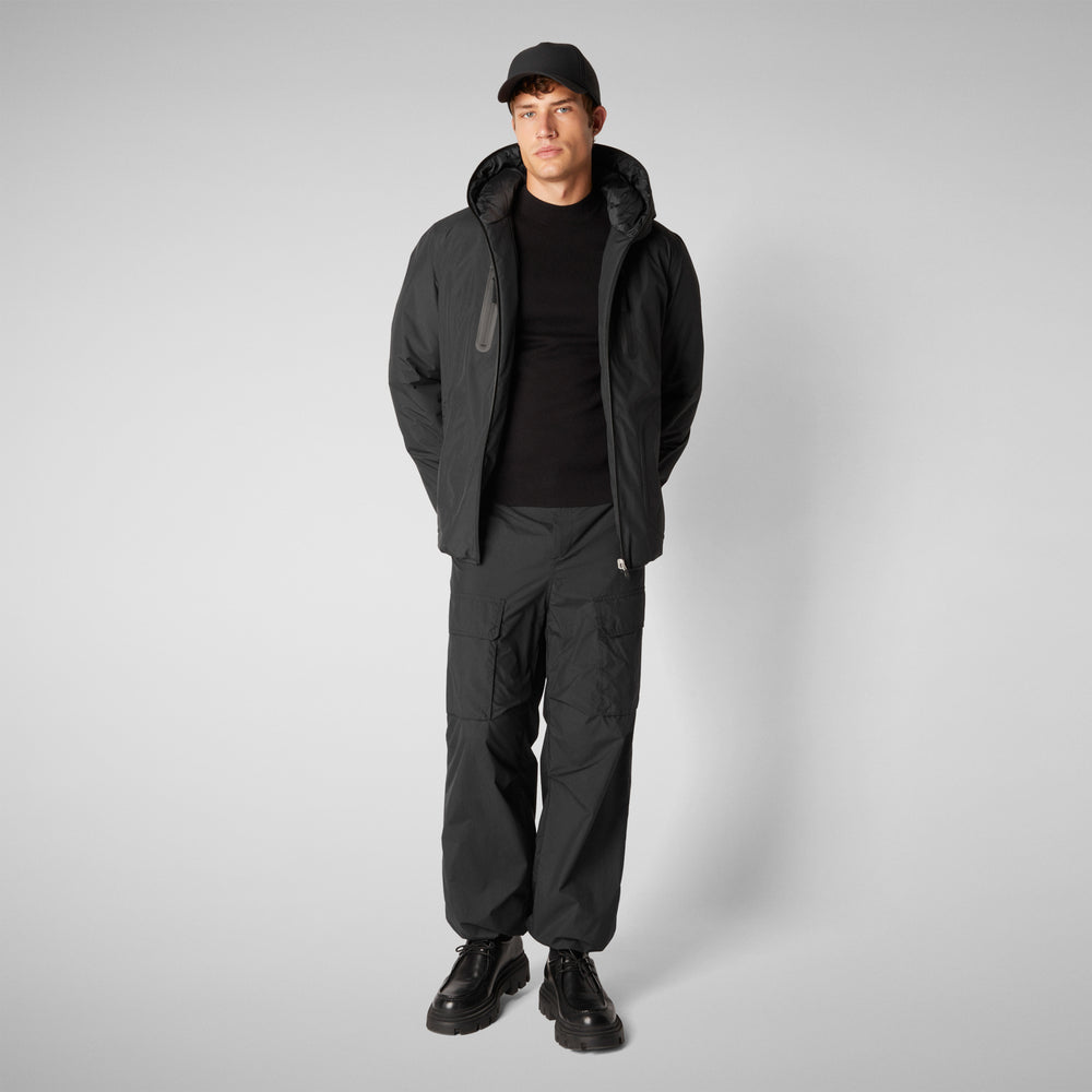 Save the duck PARKA UOMO BENEDICT IN NERO Outlet